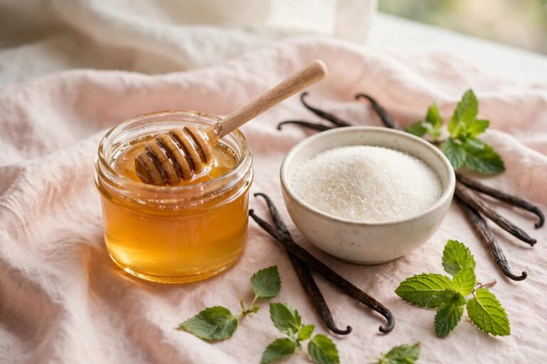 DIY Honey-Sugar Lip Scrub for Dry, Chapped Lips (2-Minute Recipe)