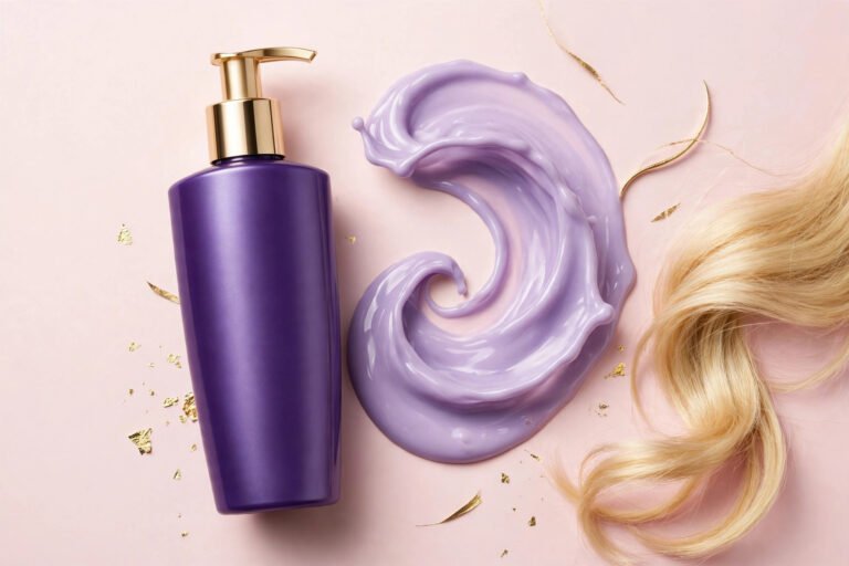 How to Use Purple Shampoo Correctly for Bright, Brass-Free Hair