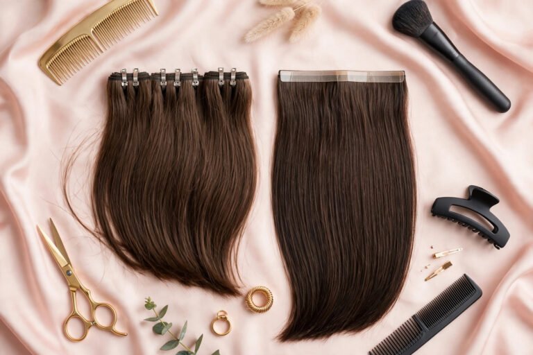 Clip-In vs Tape-In Hair Extensions: Which Is Better?