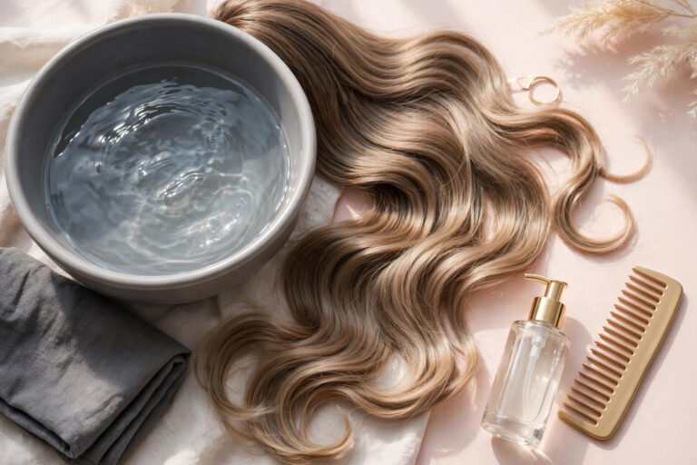 How to Wash Hair Extensions Without Ruining Them