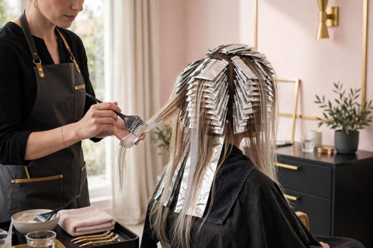 How to Blend Gray Hair with Highlights