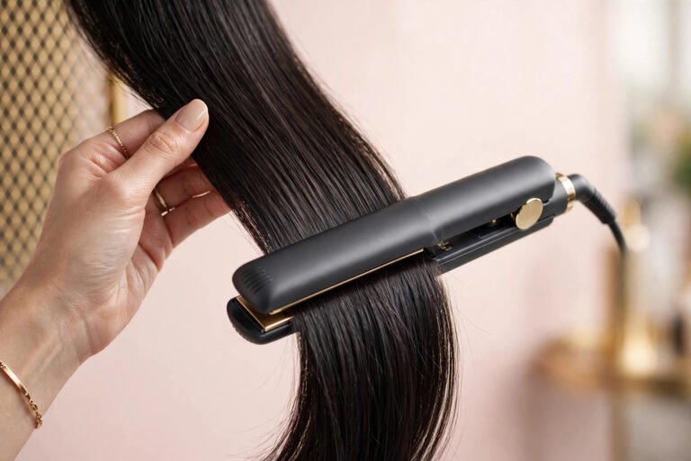 How to Straighten Hair With a Flat Iron (Without Damage)