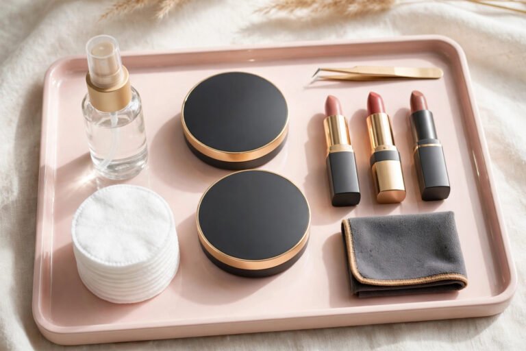 How to Sanitize Makeup Products (Safe and Simple)