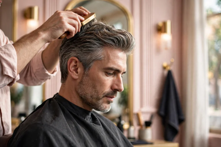 Gray Blending for Men: Options Beyond Full Dye