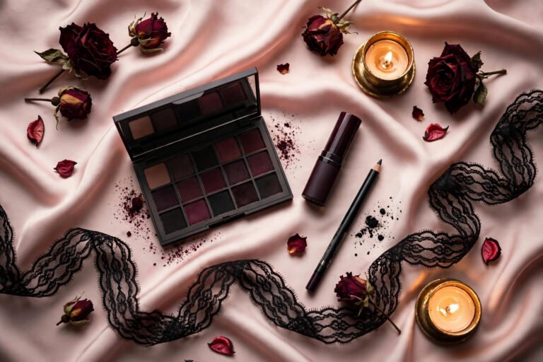Dark Romantic Halloween Makeup Using Only Drugstore Products