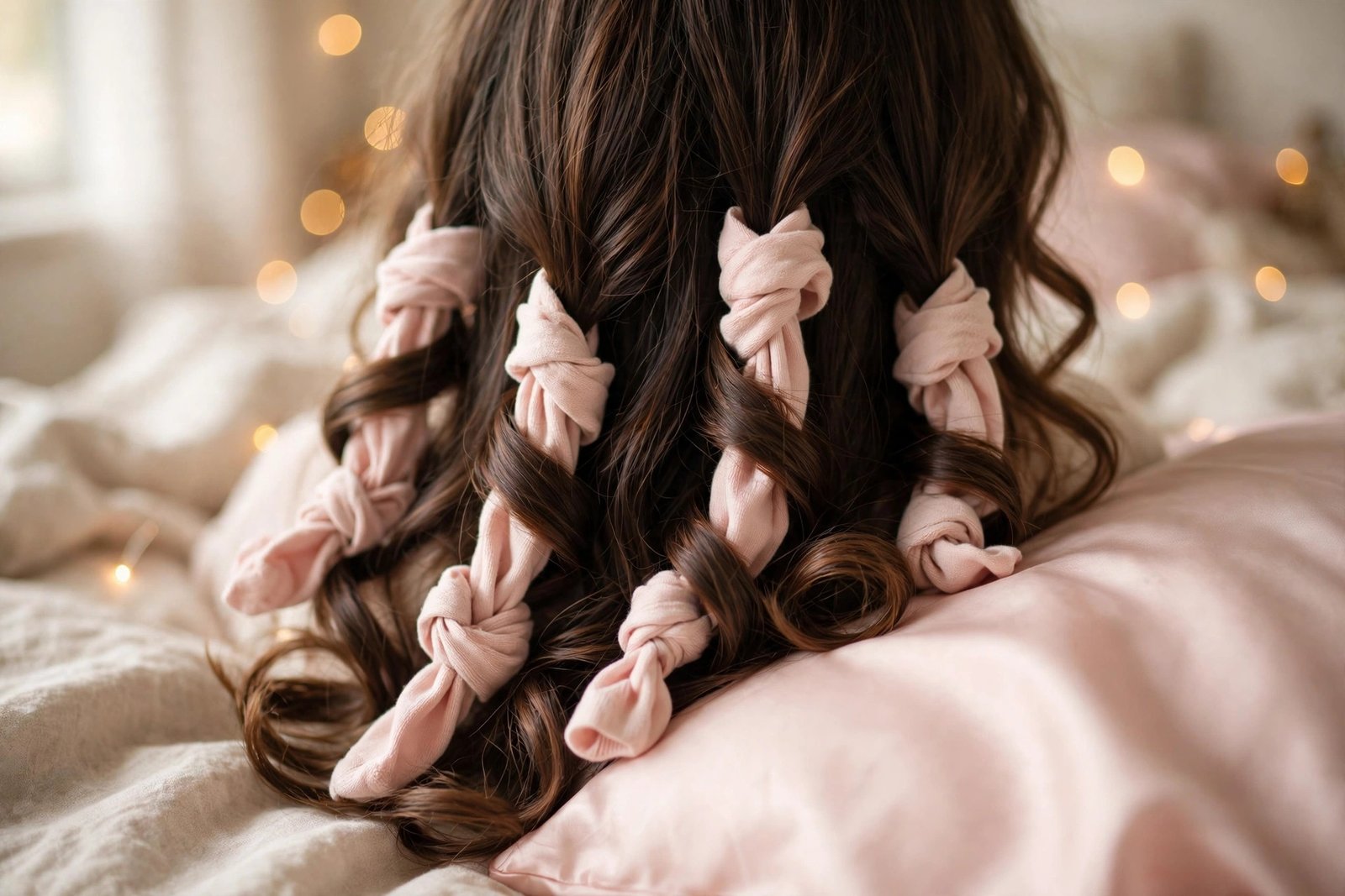 Heatless Holiday Curls: Overnight Waves for Parties