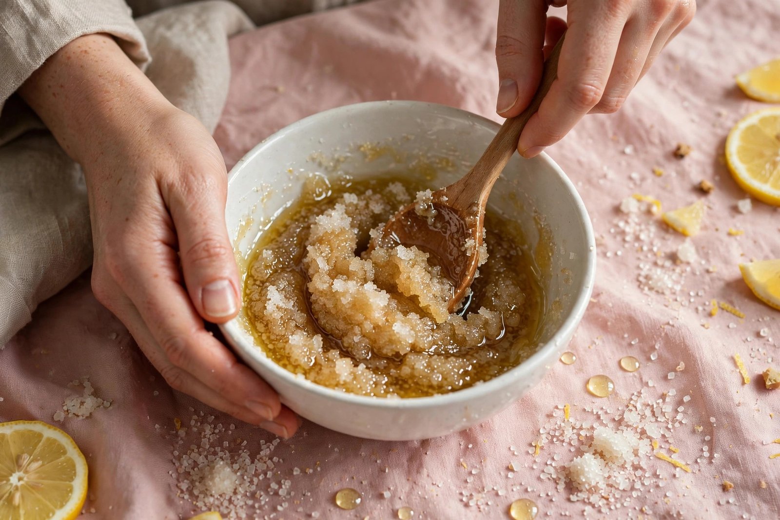 How to Make Sugar Scrub at Home (Face and Body Recipes)